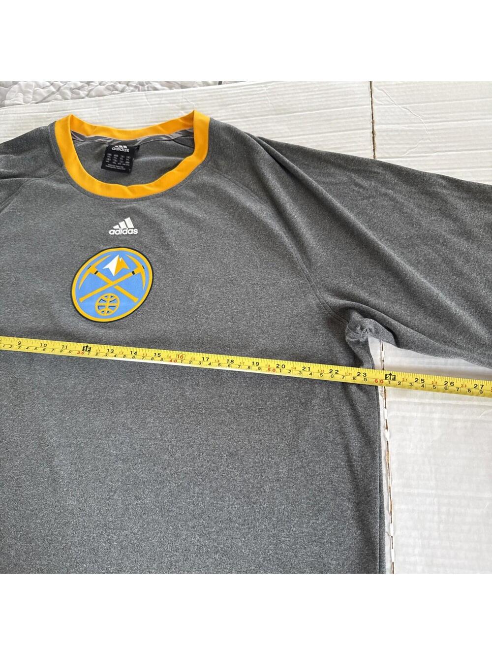 VTG Adidas Denver Nuggets Keneth Faried Shirt Jersey NBA Size XXL Denver Nuggets - Picture 4 of 7